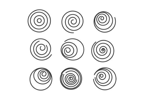 Download Doodle Abstract Spiral Circle - Doodle Collection