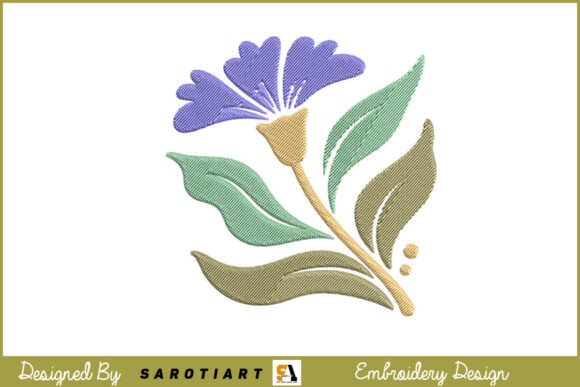 Download Wildflower Embroidery Design&nbsp; - Design Collection