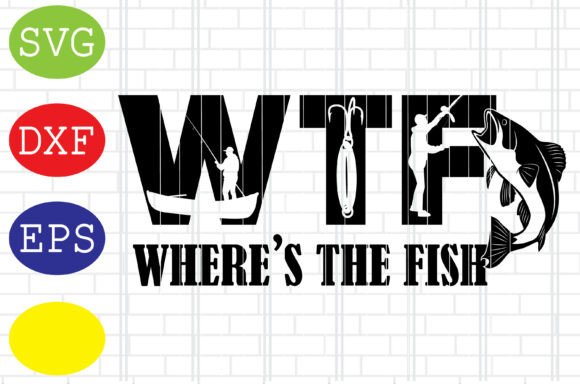 Download Where's the Fish Svg, Bass Fishing Svg - Premium Resources