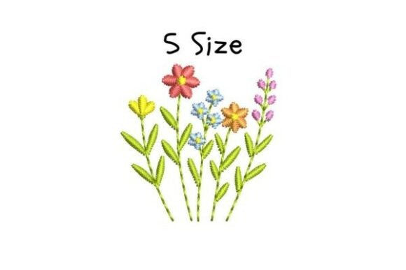 Download Wildflower Embroidery Design - Design Collection