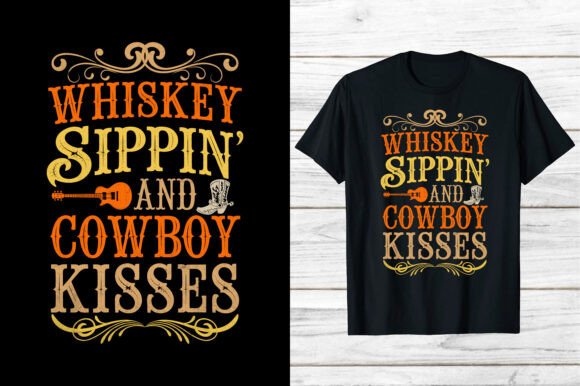 Download Country Music Retro Cowboy Shirt Design - Design Collection