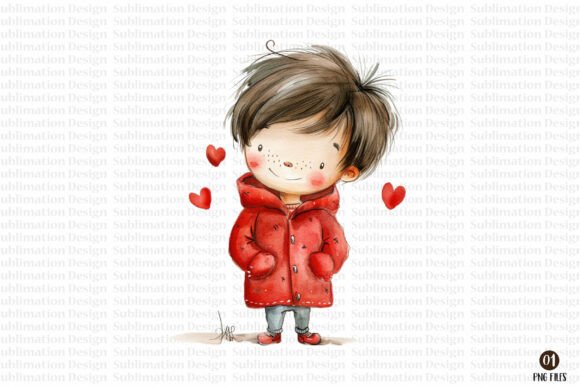Download Whimsical Valentine Clipart Design - Design Collection