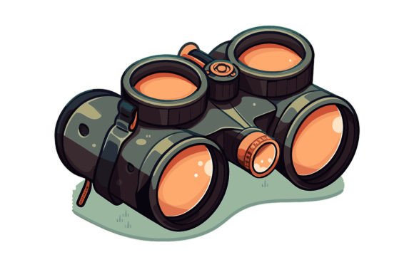 Download Binocular Vector Illustration - Vector Collection