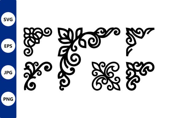 Download Ornate Floral Corner Ornament Vector - Vector Collection
