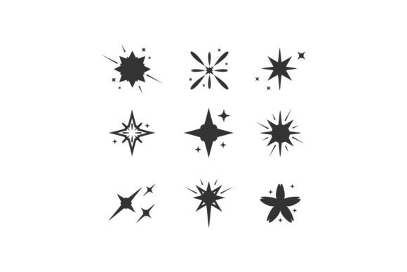 Download Star Icon Different Shape Design Vector - Vector Collection