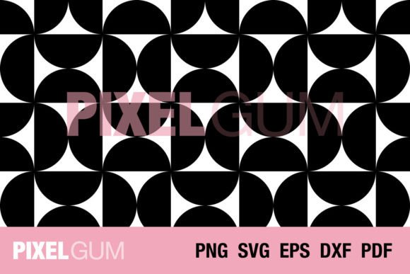 Download Seamless Half Circle Vector Pattern - Vector Collection