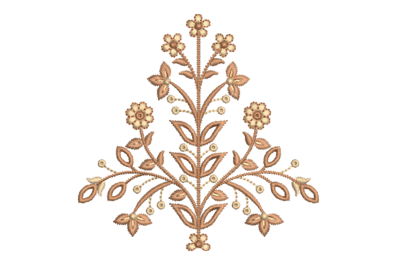 Download Wildflower Embroidery Design - Design Collection