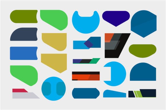 Download Vector Set of Minimalist Shape Design - Vector Collection